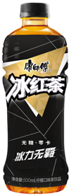 Master Kong Iced Black Tea Zero Sugar (500 mL / 16.9 fl oz)