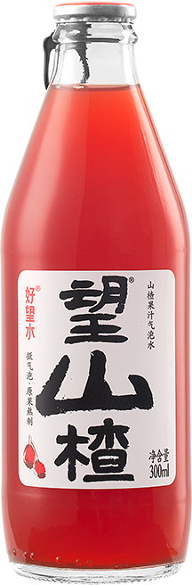 Hao Wang Shui Hawthorn Sparkling Fruit Drink (300 ml / ~10.1 fl oz)