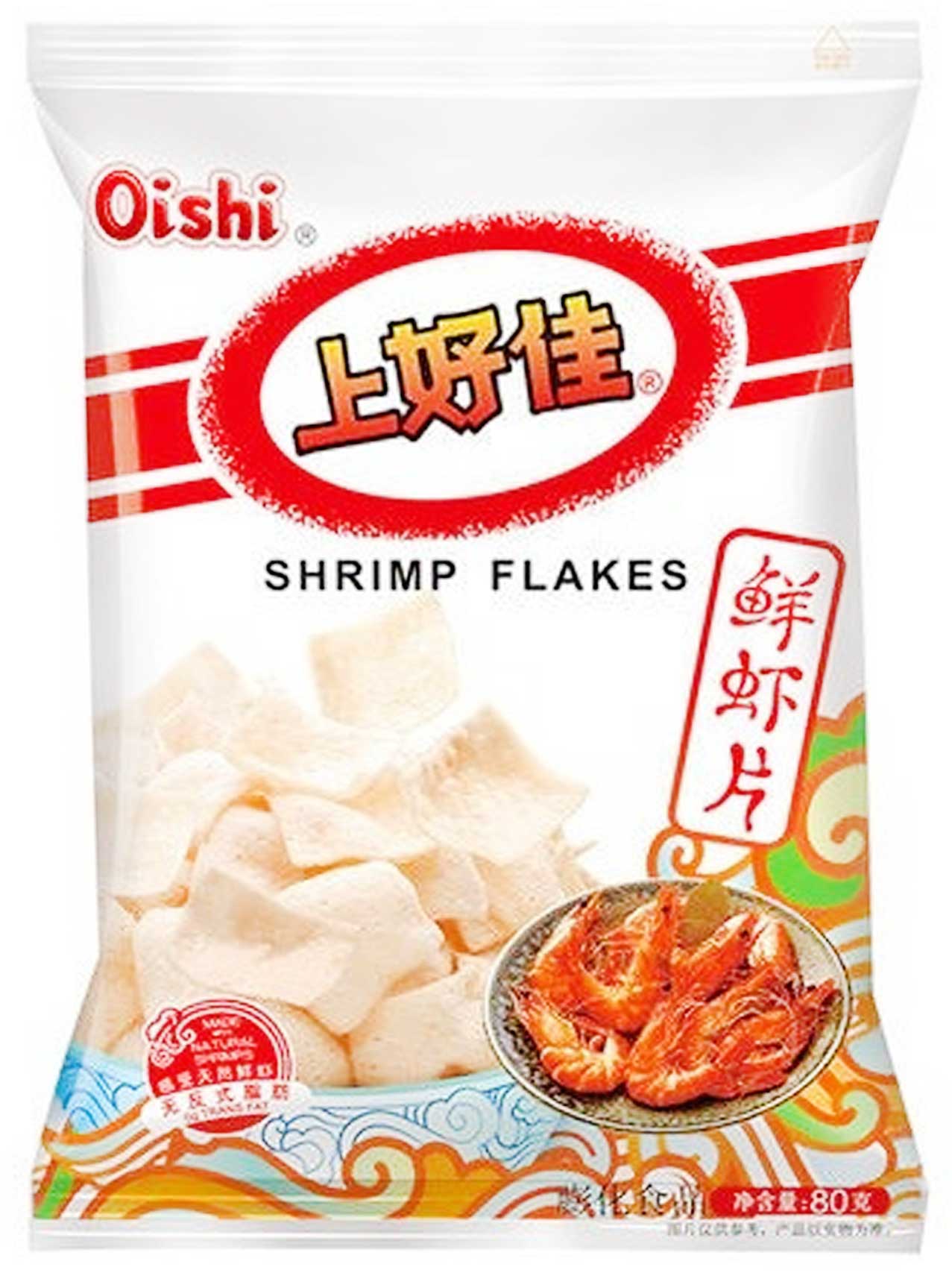 Oishi Shrimp Flakes (80 g / ~2.82 oz)