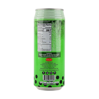 Honeydew Boba Milk Tea with Bubble Tapioca Pearls