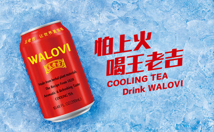 WALOVI Wang Lao Ji Chinese Herbal Tea Beverage, 310 mL