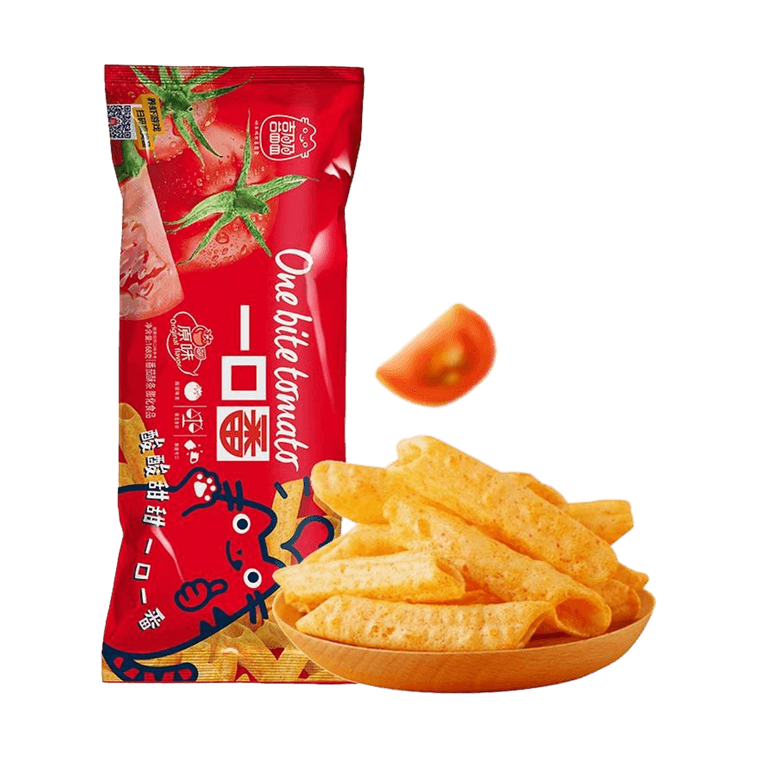 Ying Ying shrimp crackers tomato