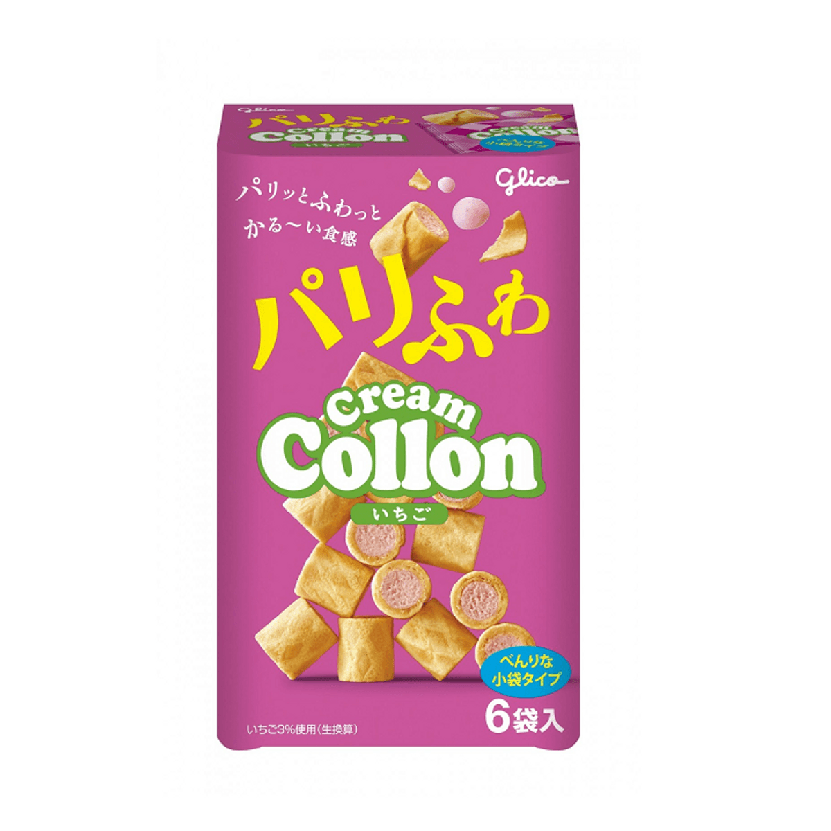 Glico collon strawberry