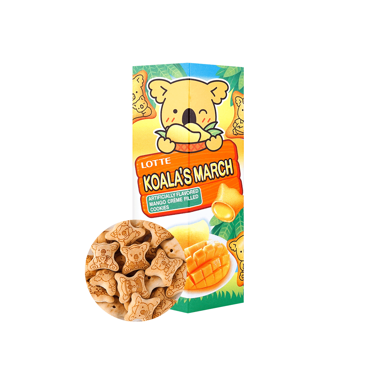 Koala Mango Cream Filling Biscuit