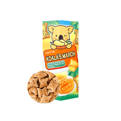 Koala Mango Cream Filling Biscuit